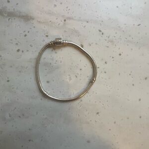 Pandora Sterling Silver Snake Bracelet